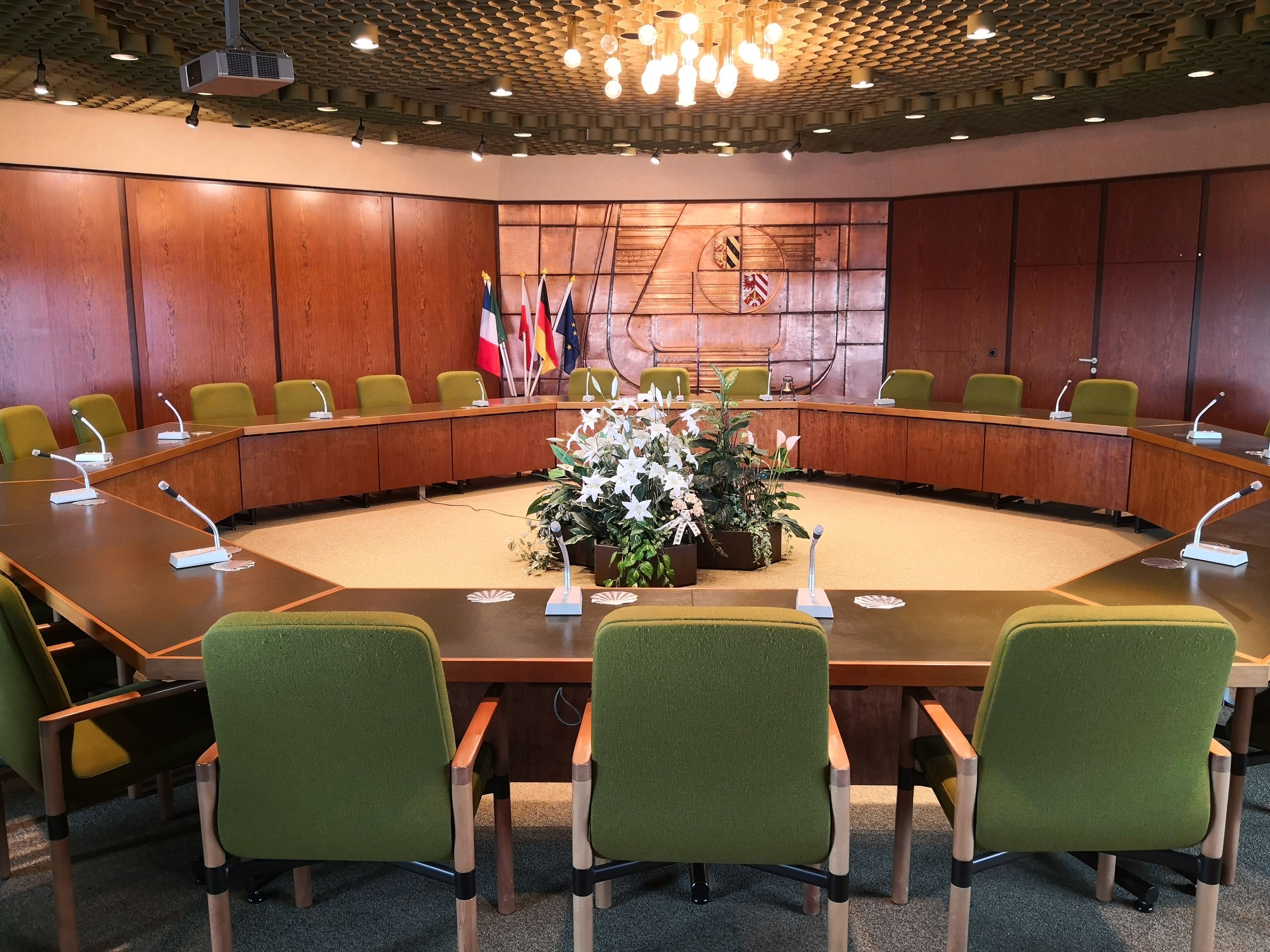 Sitzungssaal im Rathaus Oberasbach